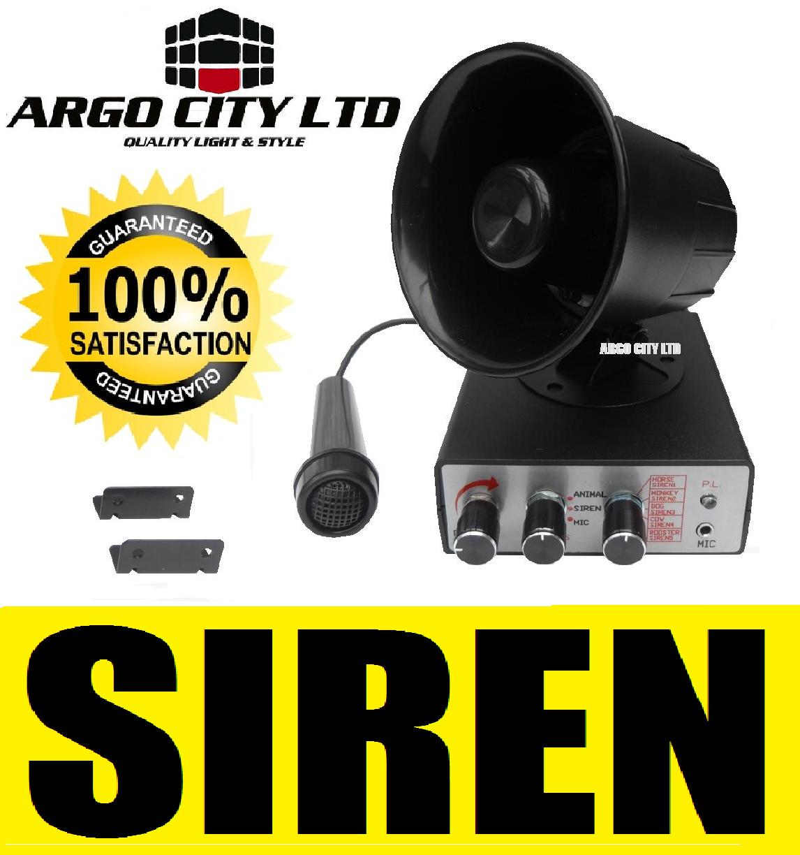 12V CAR SIREN HORN PA SYSTEM NOVELTY LOUD ANIMAL SOUNDS eBay